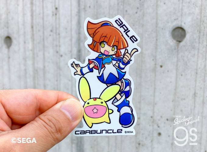 ぷよぷよ ダイカットステッカー アミティ SEGA セガ フィーバー