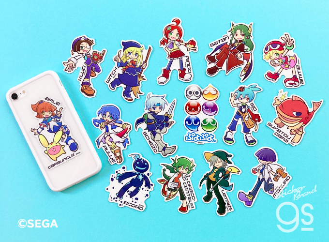 ぷよぷよ ダイカットステッカー アミティ SEGA セガ フィーバー