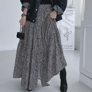 【2023冬新作】韓国風レディース服　冬　着痩せ　カジュアル　オシャレ　ロングスカート