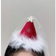 2023新品★髪飾り　クリスマス帽★アクセサリー　2色選べ★