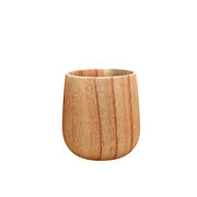 ころん ラウンドカップ　　木製　ウッド　器　食器　椀　スープ　皿　木目　天然木