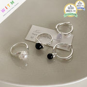 真珠 指輪 リング 高級感 猫眼石 アクセサリー 素敵なデザイン 開口指輪