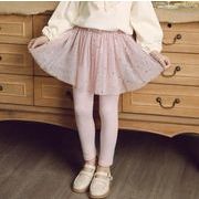 秋新作  韓国風子供服  スカート  レギンス  ボトムス  女の子  可愛い  プリンセス  3色