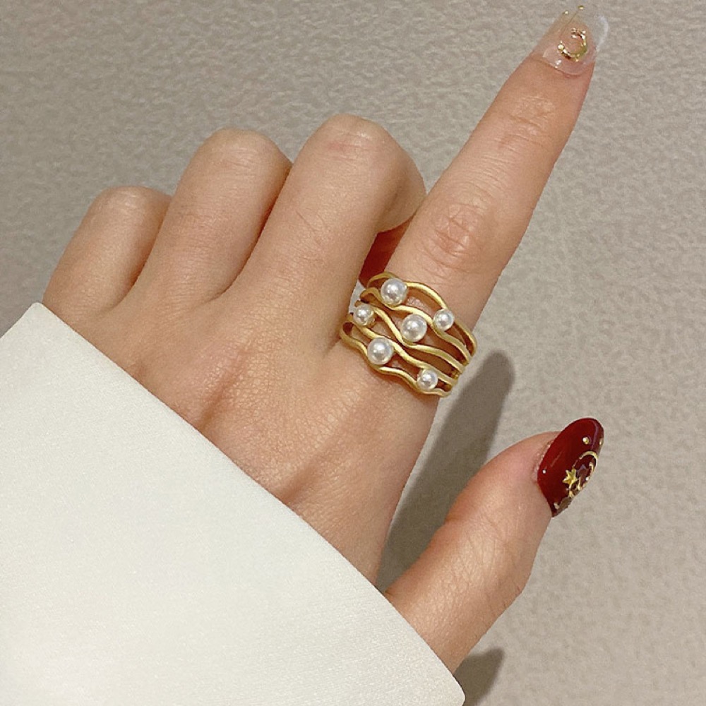 秋冬新作 リング 指輪 アクセサリー プチプラ アレンジ ファッション