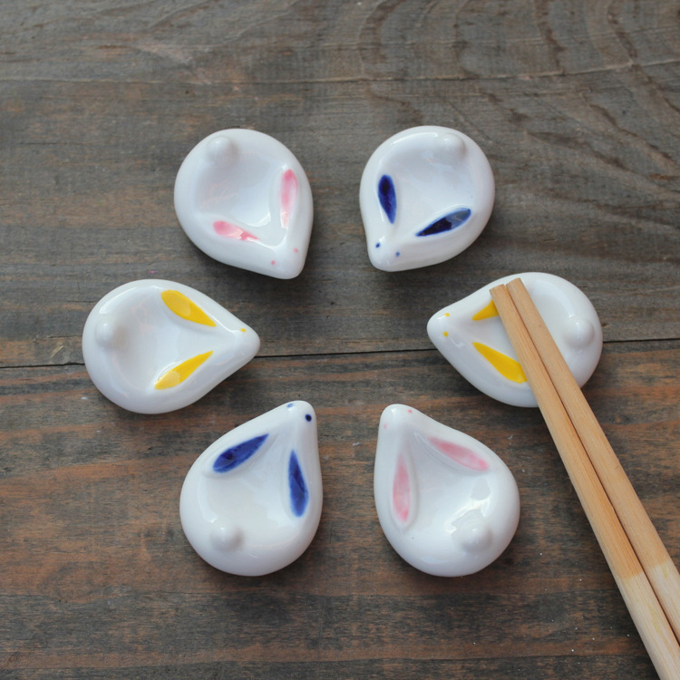 LOUIS VUITTON 陶器製箸置き 4個セット トランク、トラベル & ホーム