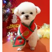 マフラーペット用　秋冬新作　首輪　マフラー　クリスマス　ペット用品　可愛い　犬猫兼用