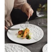品質いいな新品 INSスタイル レストラン ホテル イタリア料理盛り付け 大円盤 前菜皿 洋食 ステーキ皿