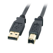 【5個セット】 サンワサプライ USB2.0ケーブル KU20-3BKHK2X5