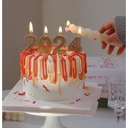 INS 2024 アイデア  ロウソク  置物  ケーキ飾り 新年  ケーキ  可愛い  撮影道具  贈り物