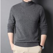 カーディガン タートルネックセーター 若者 カジュアルシャツ 暖かい 厚くウール 秋冬セーター
