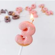 INS  アイデア  ロウソク  ビスケット型  数字  置物 ケーキ飾り  誕生日札  誕生日ケーキ  撮影道具