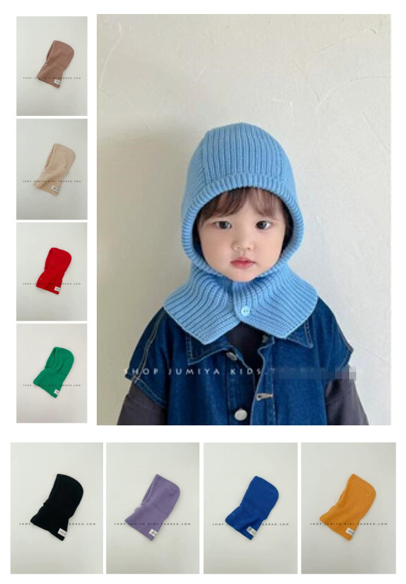 秋冬ファッション 子供 帽子 防寒 かわいい 暖かい イヤーカバー スカーフ