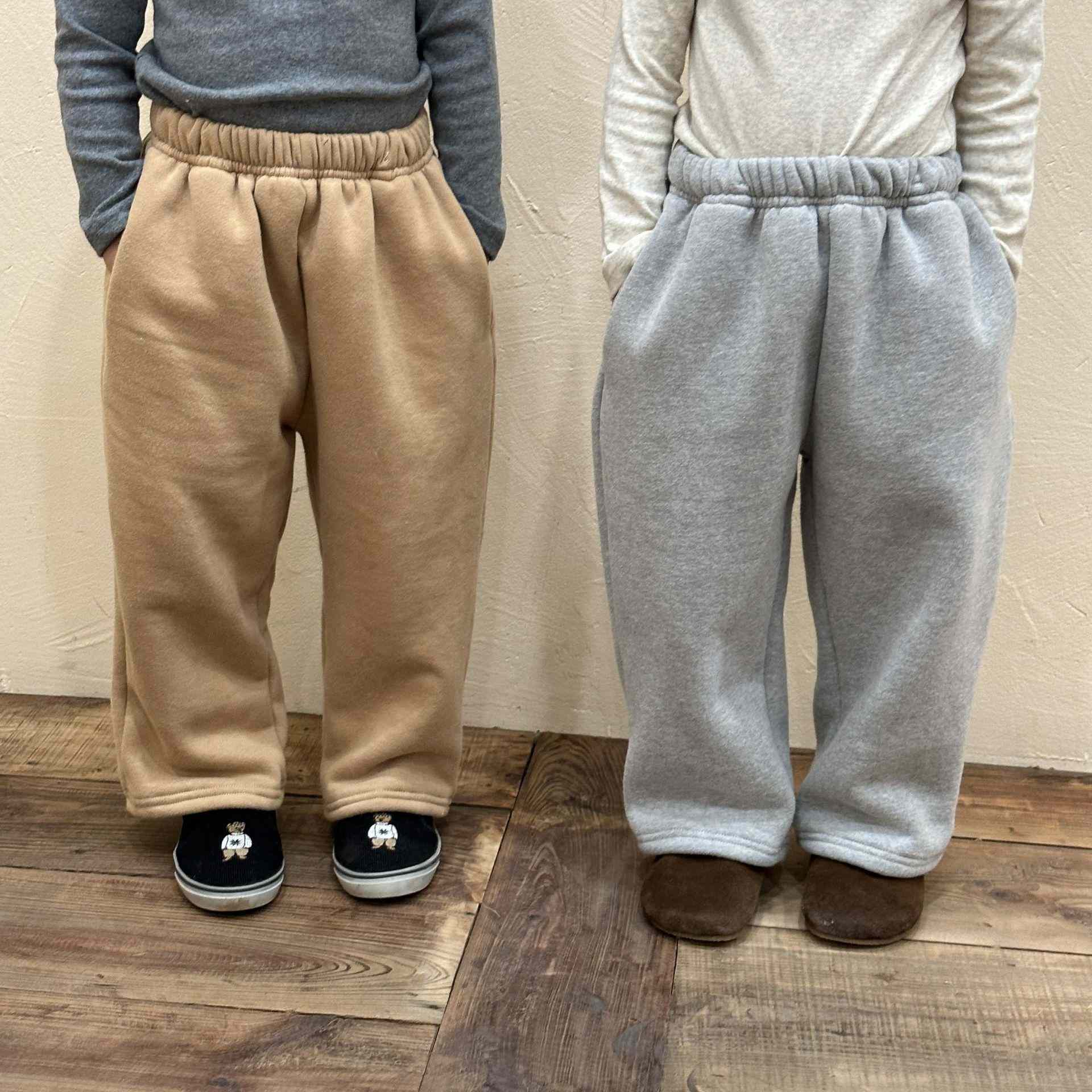 ★Girls＆Boys★　子供パンツ　80~150cm　スウェットパンツ　秋冬　韓国キッズファッション