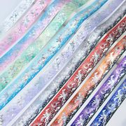 シフォンレース　　飾りハンドメイド　裁縫素材　リボン手芸材料  DIY素材　幅2.5cm