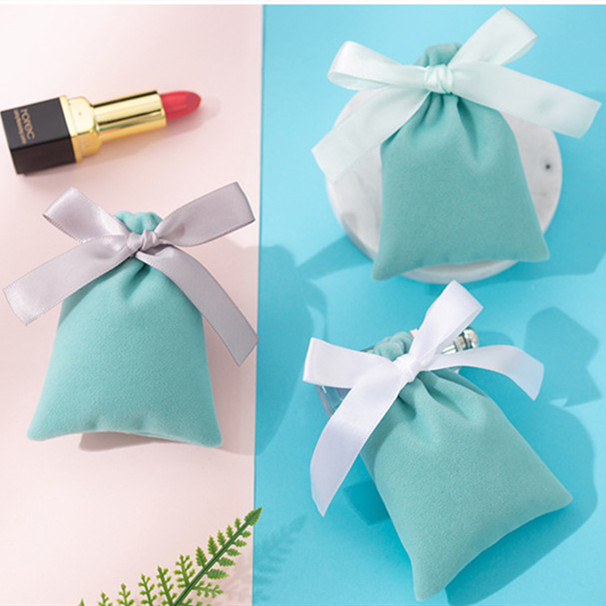 ★正規品★ Tiffany & Co. ティファニー 巾着 アクセサリーポーチ小 ノベルティ】 ティファニー TIFFANY 巾着ポーチ #ホワイト