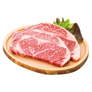 氷温（R）熟成肉 国産黒毛和牛ロースステーキ  LH-W-TR02-1A