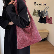 トートバッグ　キラキラ　鞄　レディース　韓国ファッション　5colors