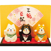 三福豆人形柴犬１９－３９４Ａ