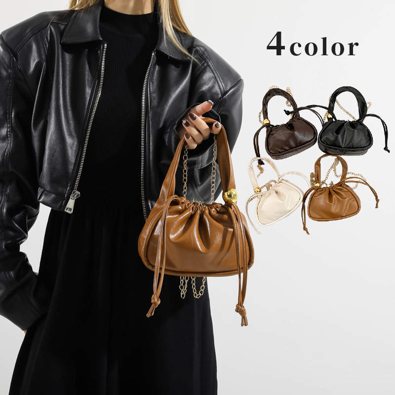 ハンドバッグ　ショルダーバッグ　鞄　レディース　韓国ファッション　4colors