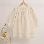 ★Girls★　子供ワンピース　90~130cm　純綿スカート　欧米キッズファッション