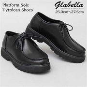 グラベラ 靴 メンズ glabella GLBT-204 ブランド フェイクレザー 革靴 厚底 厚底