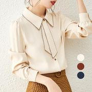 長袖ブラウスブラウス