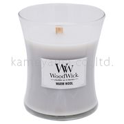 kameyama candle WoodWickジャーM　「　ウォームウール　」 4個セット キャンドル