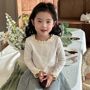 【2024春新作】韓国風子供服 ベビー服 キッズ 無地 長袖 インナーシャツ