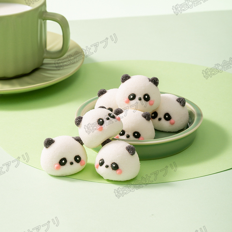 10個入】3種型 パンダマシュマロ マシュマロ パンダ pandaマシュマロ
