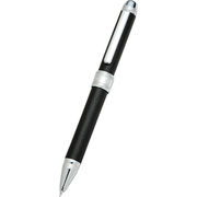 プラチナ ダブルアクションＲ３レザー 多機能ペン ブラック MWBL-3000