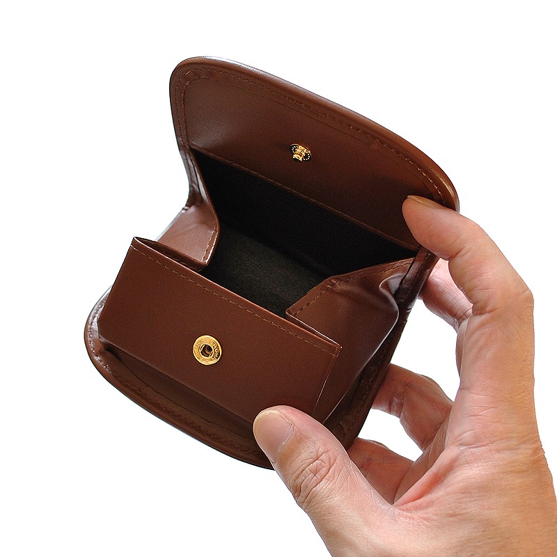 RED CROW イタリア産馬毛革 牛革 馬蹄型モデル 日本製 コイン  