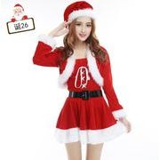 クリスマス衣装　レディース　コスプレ衣装　　サンタコスチューム　セット
