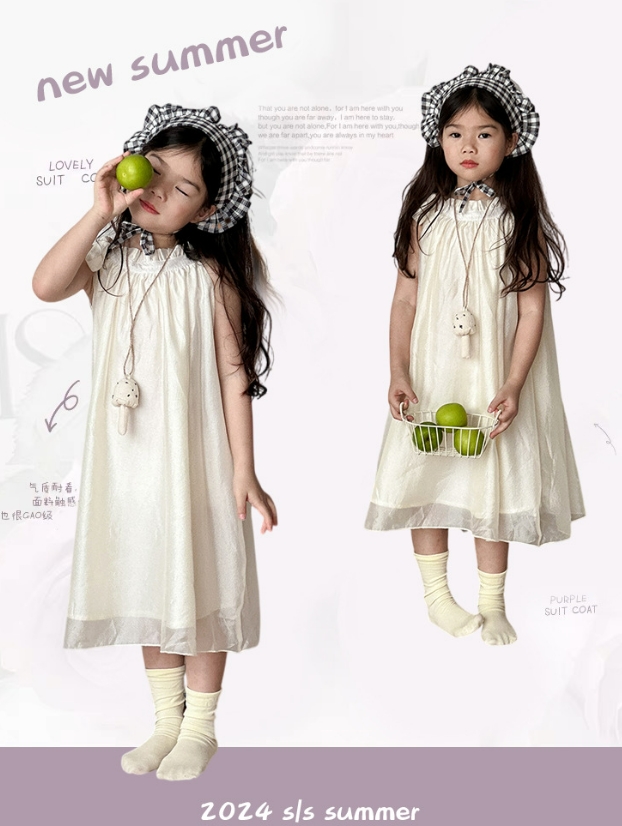 2024 ins  韓国風子供服 ベビー服  プリンセス  ワンピース  可愛い  女の子  ドレス
