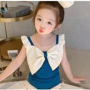 2024  韓国風子供服 赤ちゃん   ベビー服   キッズ水着  つなぎ水着+ キャップ  可愛い  2色