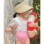 2024 ins  韓国風子供服 赤ちゃん   ベビー服   キッズ水着  水着    つなぎ水着【帽子を含みません】