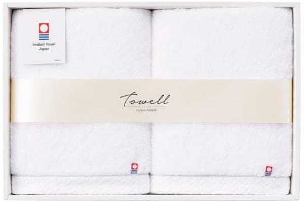 今治 Towell-トゥウェル- バスタオル2枚セット TW-2100