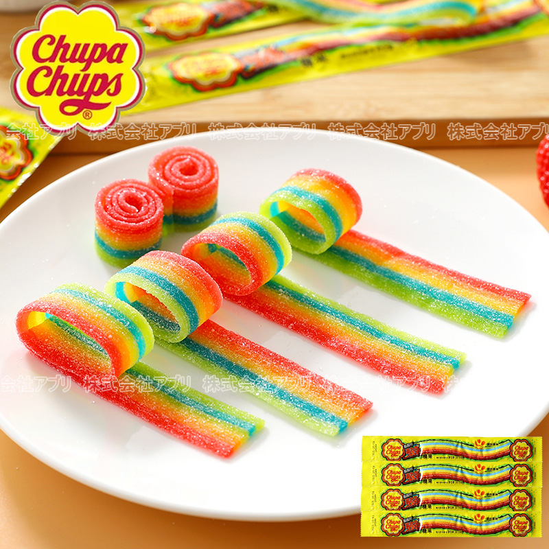 SALE】【賞味期限が近い食品】Chupa Chups グミ レインボー チュッパチャプス Sour belt サワーベルト 株式会社 アブリ |  卸売・ 問屋・仕入れの専門サイト【NETSEA】