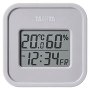 タニタ デジタル温湿度計(小型) ウォームグレー 22422207