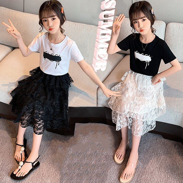 子供服 セットアップ キッズ 女の子 夏 2点セット 上下セット T