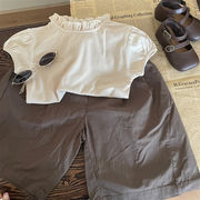 韓国風子供服 ベビー服 女の子  トップス  Tシャツ+ズボン 分けて販売 80-130cm