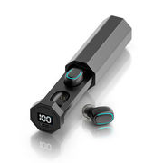 ワイヤレス イヤホン Bluetooth Hi-Fi 瞬時接続 ペアリング LED残量表示 充電ケース付 3Dステレオサウンド