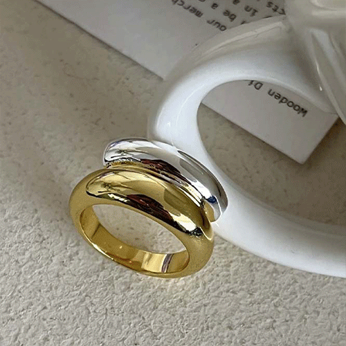 【大人風】金アレ対応素材　S925コーティング silverring  デザイン感  リング   指輪