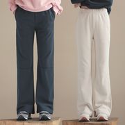 女の子 秋冬子供服 ズボン 無地 カジュアルパンツ ゆったり 身長130-170cmに最適