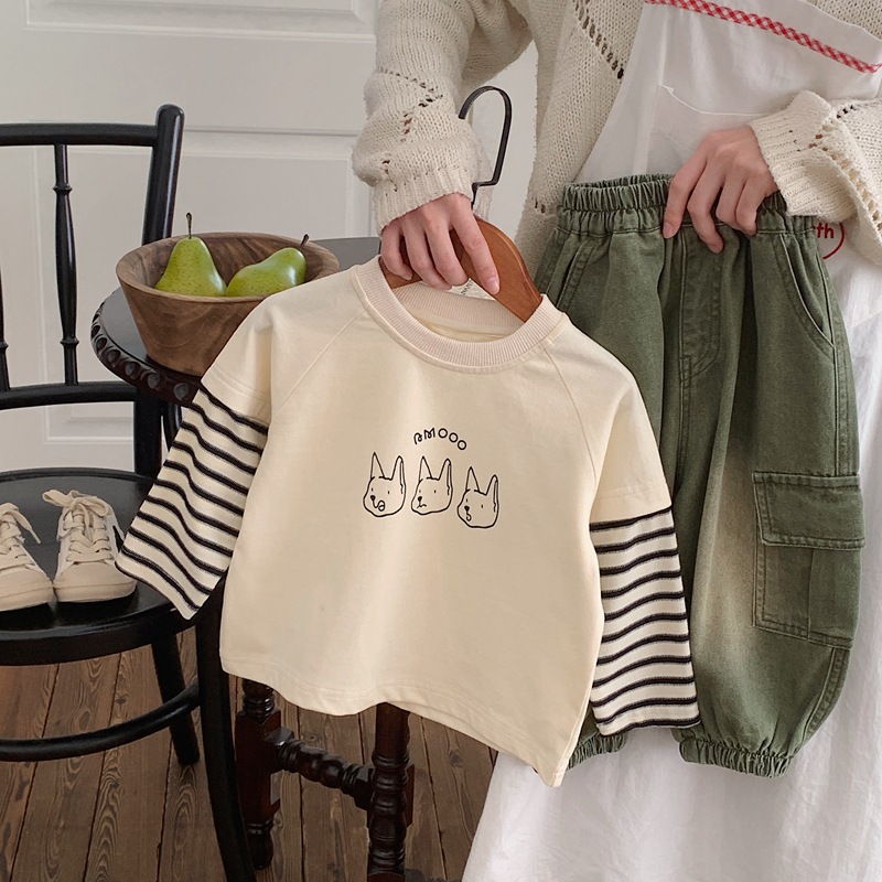 Tシャツ 長袖 子供服 男の子 ボーイズ 春服 秋服 トップス