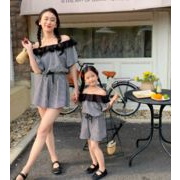 2024新作 韓国子供服  親子女の子 レジャー2点セット90-140cm