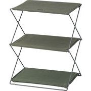 MITASインテリア フォールディングシェルフ2Dアウトドア グリーン MIP-93GR