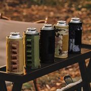 CB缶カバー キャンプ ガス コンロ ストーブ バーナー 迷彩 無骨