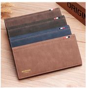 財布　長財布 メンズ　ビジネス　折りたたみ財布　PU　小銭入れ　カード入れ　2つ折り