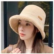 2023 帽子 バケットハット レディース 秋冬 漁師帽子 防寒 UVカット 小顔効果 おしゃれ　ぬいぐるみ