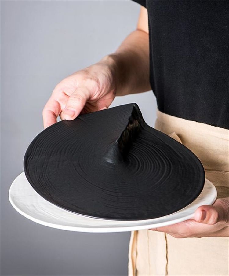クーポン適用でお得に 食パン 陶磁器皿 業務用 ステーキ皿 平皿 デザート皿 料理皿 ステーキ皿 異形皿